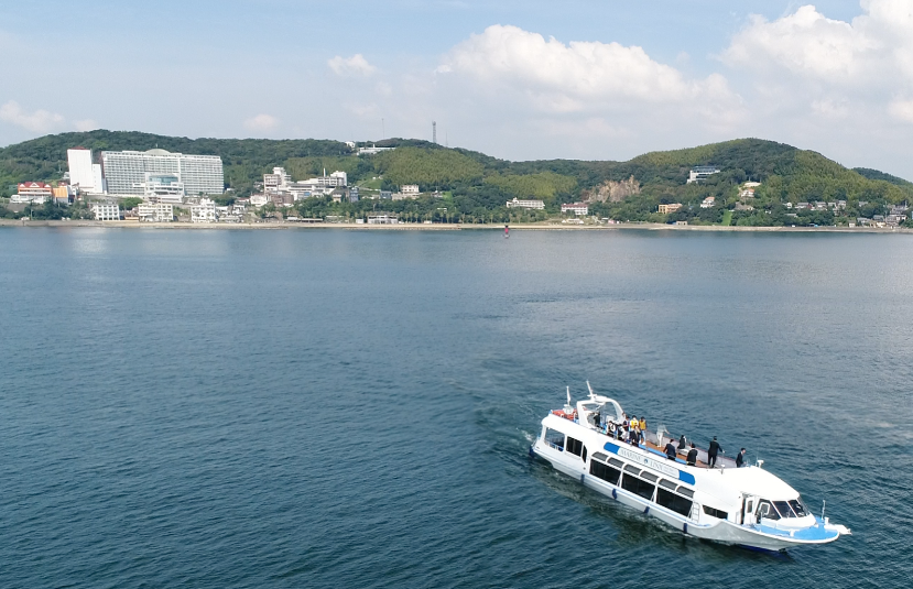 春の三河湾